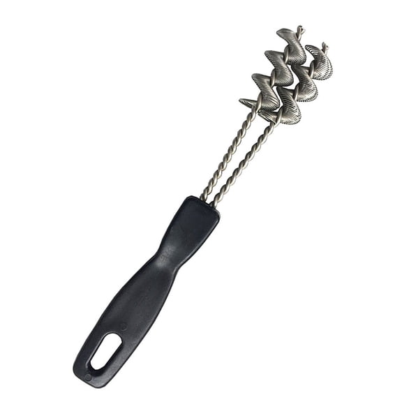 Stainless Steel Grill Brush for Big Green Egg, 7.5" Long Bristle-Free Cleaning Brush