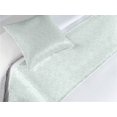 thumbnail image 3 of Botanical Bed Runner Set, Intertwined Branches with Leaves Spring Season Foliage Pastel Artwork, Decorative Bedding Scarf & a Pillow Sham for Hotels Homes, Twin, Pale Mint Green White, by Ambesonne, 3 of 3