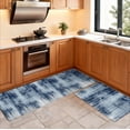 thumbnail image 3 of Kitchen Mat Set of 2 Non Slip Washable Waterproof Kitchen Rugs 17"x28" + 17"x48", Modern Floor Mats for Sink, Laundry Room & Entryway, 3 of 8