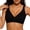 Black, variant on Women's Seamless Wireless Bra No Underwire Smooth Soft Padded Bralette Full Coverage Comfortable Everyday Bra