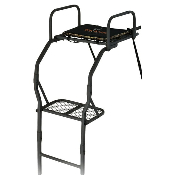 Big Game The Warrior Pro 1 Person Deer Hunting Ladder Climbing Tree Stand