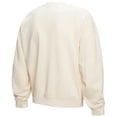 thumbnail image 3 of Women's Mitchell & Ness Cream Golden State Warriors Brush Bucket Pullover Sweatshirt, 3 of 3