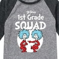 thumbnail image 3 of Dr. Seuss - 1st Grade Squad Thing 1 and Thing 2 - Youth Raglan Graphic T-Shirt, 3 of 5