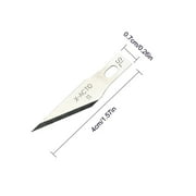 100 Packs Replacement Blades, Quality Black Carbon Steel, Sharper, Rust resistant, Blades for X-ACTO Knife Scoring Sharp Blades EXacto Set Pack Hobby Crafts Arts