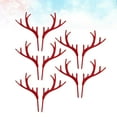 thumbnail image 3 of Topper Cake Cupcake Decoration Christmas Dessert Wedding Party Elves Toppers Xmas Reindeer Holiday Shape Antlers Animal, 3 of 6
