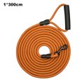 thumbnail image 2 of Comfortable Handle Heavy Duty Puppy Rope for Small Medium Large Dog orange 10feet, 2 of 5
