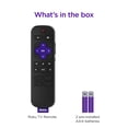 thumbnail image 5 of Control remoto Roku (producto oficial del fabricante) | Control remoto de TV con controles de TV, configuración simple y accesos directos a aplicaciones preestablecidas: control remoto de reemplazo co, 5 of 5