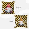 thumbnail image 3 of ZICANCN Decorative Throw Pillow Covers , Gnome Eif Couch Sofa Decorative Knit Pillow Covers for Living Room Farmhouse 18"x18", 3 of 8