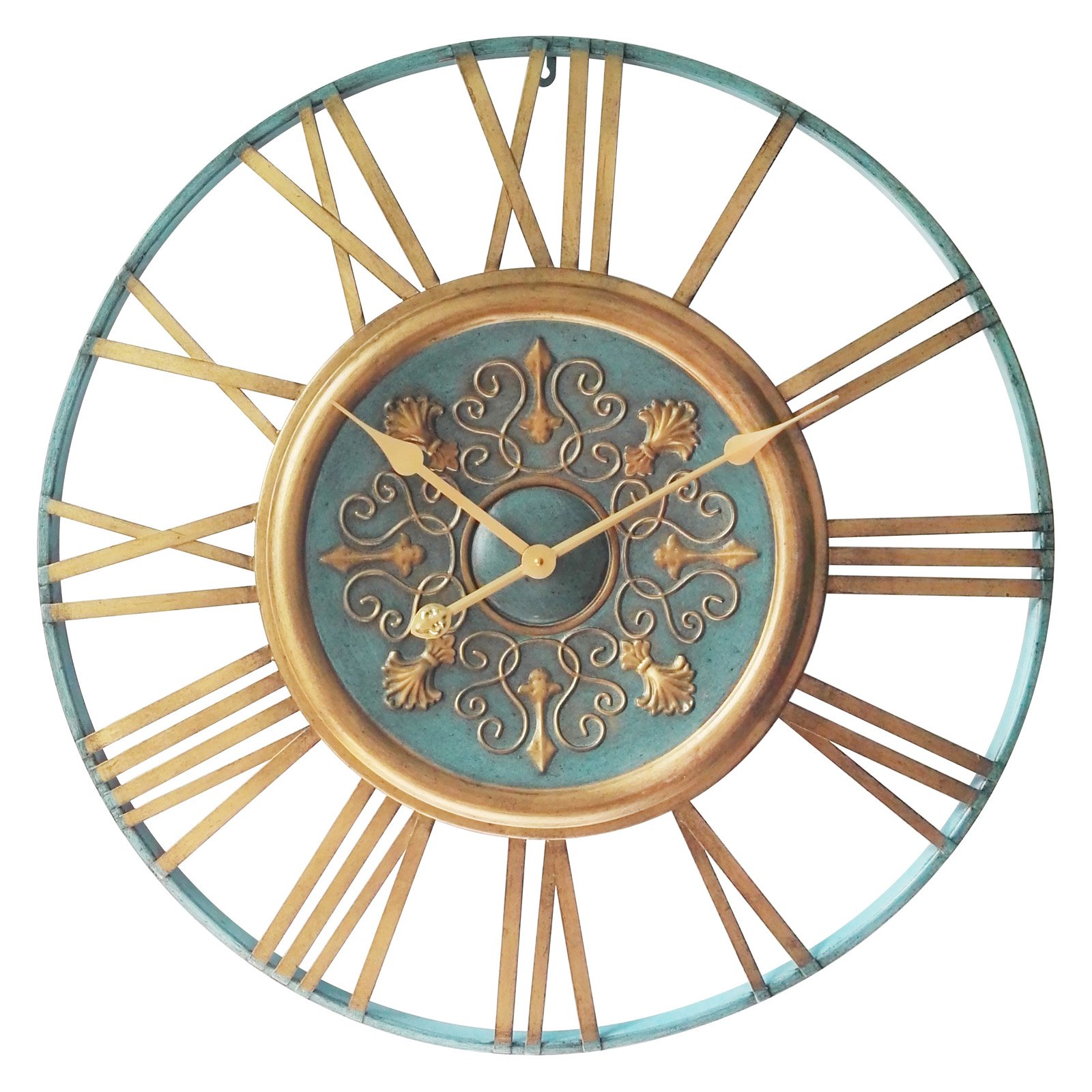Infinity Instruments Parisian Gold Wall Clock
