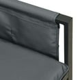 thumbnail image 5 of vidaXL Canapé d'Angle de Jardin Acier Anthracite et Textilène, 5 of 5