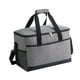 thumbnail image 3 of Bolsa de almuerzo con aislamiento, lonchera portátil de tela Oxford con correa ajustable para Gris, 3 of 9