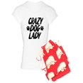 thumbnail image 1 of CafePress - Crazy Dog Lady - Women's Light Pajamas, 1 of 1