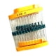 thumbnail image 3 of 100 piezas 1 / 4W 0.25W 220Ohm Kit de resistencias de resistencia de membranas de metal, 3 of 7
