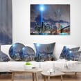thumbnail image 4 of Designart Manhattan Panorama - Cityscape Photo Throw Pillow - 12x20, 4 of 5
