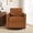 Style 2-P-LIGHT BROWN, variant on UIXE Swivel Barrel Accent Chair, Mid Century Modern Arm Chair for Living Room, Bedroom, Comfy Club Reading Lounge Sofa Corner Chairs for Adults (Leather Light Brown, Set of 1)