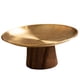 thumbnail image 4 of Soporte para pasteles, plato de frutas, pedestal alto redondo, plato para dulces, postre versátil M tamaño oro, 4 of 9