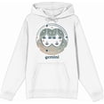 thumbnail image 4 of Gemini Zodiac Sign Adult White Long Sleeve Hoodie-XL, 4 of 6