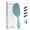 Green, variant on Daily Gard Detangling Hair Brush, Wheat Straw & Nylon Soft Bristles, Wet Dry No Pull Anti Frizz Professional Styling Hair Brush, Pink
