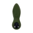 thumbnail image 1 of Gender X My Secret Garden Vibrating Silicone Anal Plug with Remote Control, Green, 1 of 8