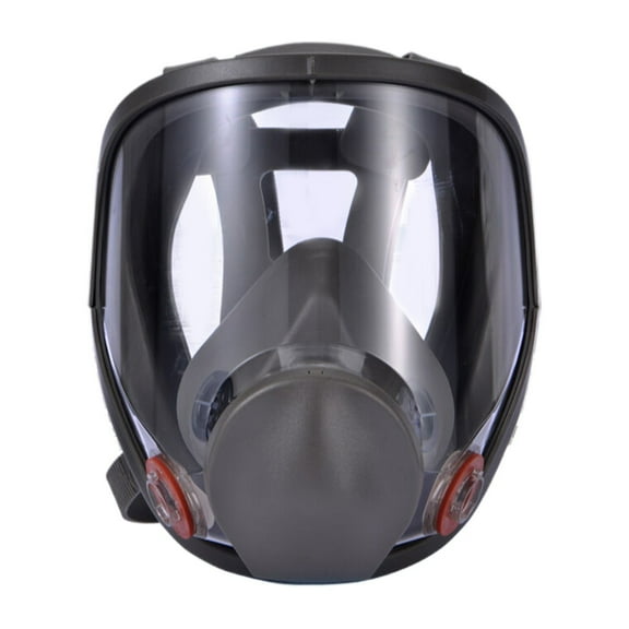 6800 Full Facepiece Reusable Respirator - NIOSH Approved with Large Lens & Silicone Seal for Painting