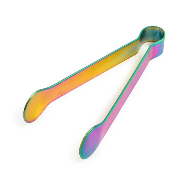 Thyme & Table High Carbon Stainless Steel Barware Cocktail Ice Tongs