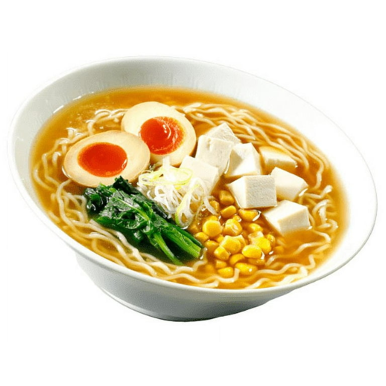 Hakubaku Authentic Ramen Noodles Japanese Style Vegetarian 8 Pack