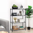 thumbnail image 5 of Adjustable NSF-Certified Metal Shelf Wire Shelving Unit Storage for Small Places Restaurant Garage Pantry Kitchen Garage Rack (Black, 14" D x 36" W x 54" H), 5 of 17