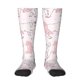 thumbnail image 1 of Fotbe Cute Piggy Ballerina Calcetas Divertidas Estampadas para Hombre y Mujer, Calcetas de Algodón hasta la Rodilla para Caminar, Correr, Enfermería y Embarazo, 1 of 6