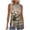 Khaki Tank Top for Women _P, variant on GNFQXSS Womens Crew Neck Tank Top Tie Print Sleeveless Blouse Breathable Summer Beach Top Navy L