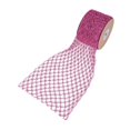 thumbnail image 4 of Yunhgft 1 Roll Glitter Wired Ribbon Home Decoration Stretchable Sparkling Trim Christmas Pink, 4 of 9