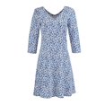 thumbnail image 1 of Vestido George Talla EG Escote V Blanco, 1 of 4