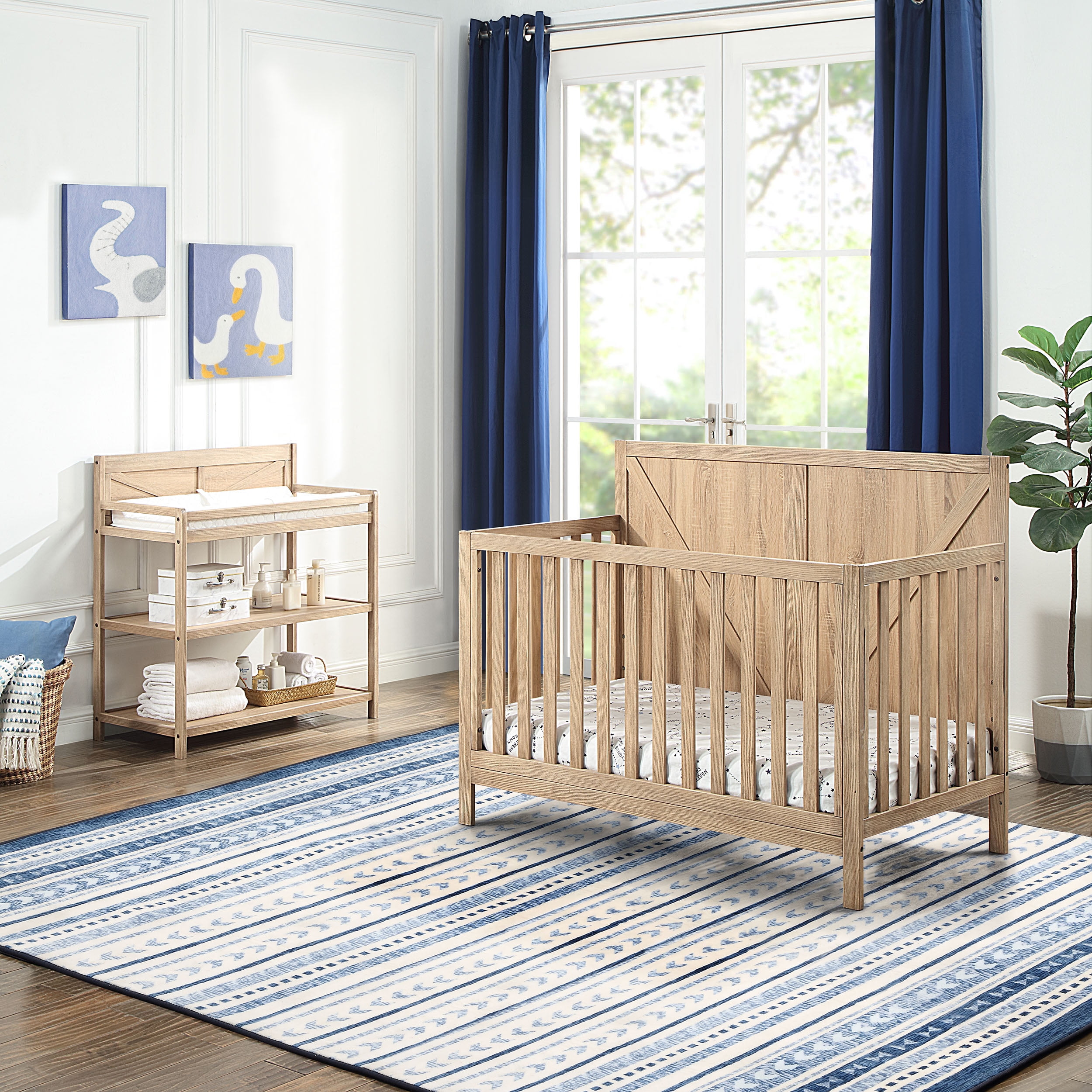 Suite Bebe Barnside Changing Table Beached Oak