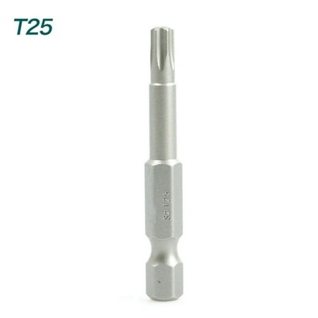 

Goodhd 1Pc alloy steel 50mm long Torx screwdriver bit 1/4\\\ hexagon handle T5-T40
