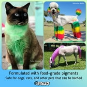OPAWZ Semi-Permanent Dog Hair Dye, Non-Toxic Pet Hair Dye for Dogs, Cats and All Pets Can be Bathed (Strawberry Red)