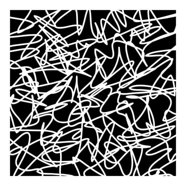 The Crafter's Workshop Stencil, 6 in x 6 in, Webbing