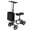 1, variant on Lanzxjv Knee Scooter, Knee Walker for Surgery, Broken Foot, Ankle Injury, Lightweight Crutch Alternative Medical Scooter with Dual Braking System for Adults