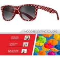 thumbnail image 2 of Polka Dot Retro Fashion Sunglasses for Women Trendy Vintage 50s UV Protection Sun Glasses, 2 of 6