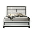 thumbnail image 4 of Stout Contemporary Panel Bedroom Set in White Finish with Queen Bed, Dresser, Mirror, Night Stand, Chest, 4 of 12