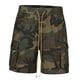 thumbnail image 1 of Pantalones cortos tipo cargo para hombre, pantalones cortos informales con cintura elástica para deporte, picnic al aire libre, senderismo M, 1 of 7