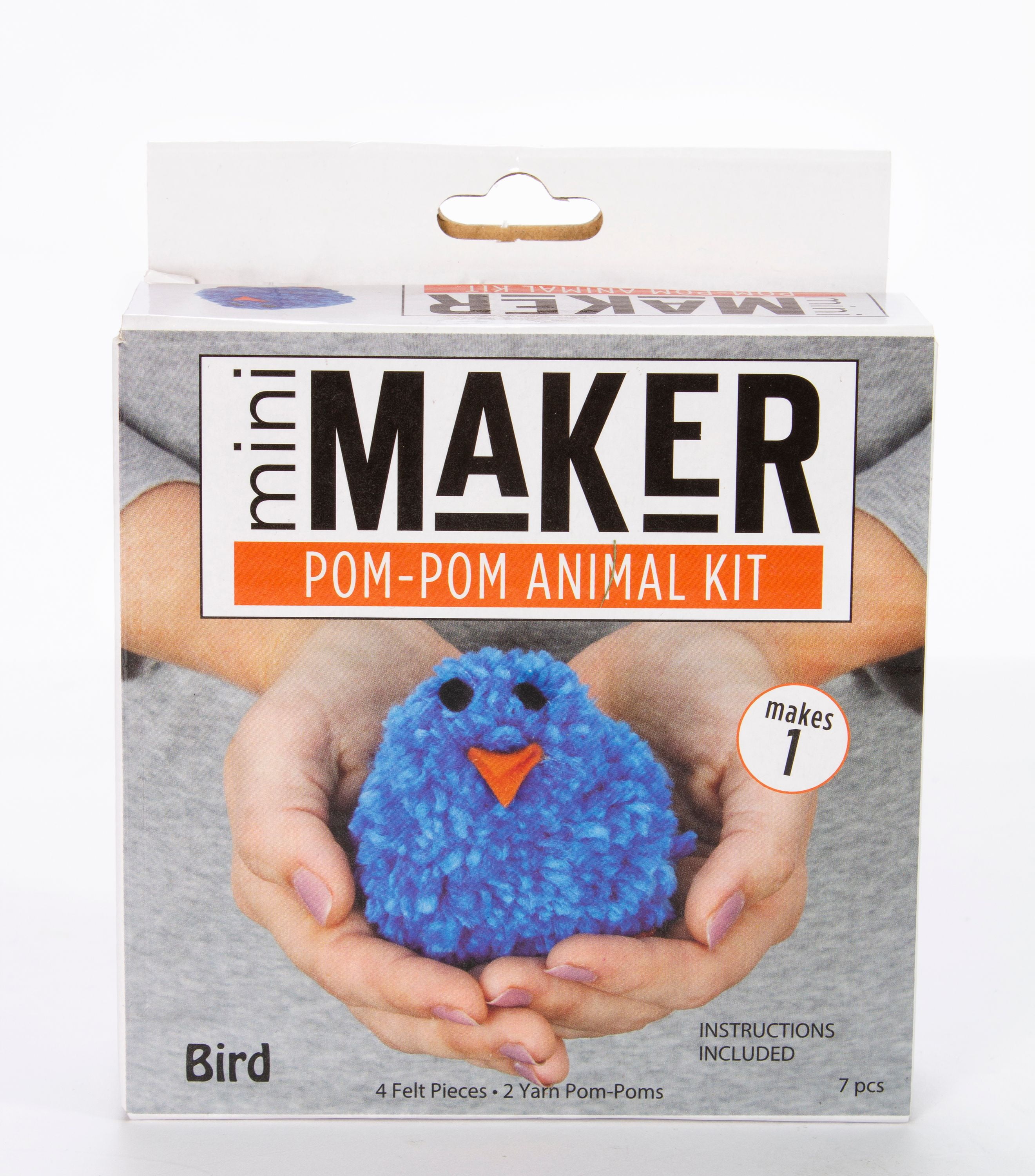 Leisure Arts Mini Maker Bird Pom Pom Kit