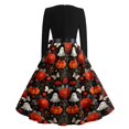 thumbnail image 4 of 2026 New Halloween Dresses for Women Adult Party Cocktail Dress For Fall Holiday And Night Out Events, 4 of 7