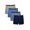 thumbnail image 2 of Fruit of the Loom Men's 100% Cotton Assorted Knit Boxers, 2 of 3