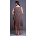 thumbnail image 4 of Bimba Nuisettes en Coton Pink8 Leaves Rose pour Femmes Mi-Mollet Imprimées Robe de Nuit X-Small, 4 of 6