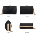 thumbnail image 4 of Clutch Purses For Women Tassel Evening Clutch bag Cross Body & Shoulder Bag For Wedding Night out Party, 4 of 6