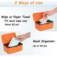 thumbnail image 5 of Wet Wipe Dispenser, Wet Wipe Holder for Baby & Adult, Refillable Wet Wipe Container, Keeps Wipes Fresh, 5 of 5