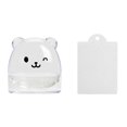 thumbnail image 1 of Silicone Nail Stamper Set Cute Bear Nail Stamper with Scraper French Tip Nail Stamp Jelly Nails Art Template Tool Purple, 1 of 4