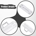 thumbnail image 6 of Zxpjkyu 60 Pieces Cable Label Boxes Waterproof Transparent with 50 Ties Cable Management, 6 of 9