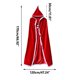 thumbnail image 3 of Adornos navideños, adornos navideños, capa navideña, capa de Caperucita Roja, ropa de disfraces, capa roja popular de Papá Noel para adultos, ropa, productos de capa de Europa y América, 3 of 9