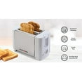 thumbnail image 3 of EUROSTAR ET722W 2-Slice Stainless Steel Toaster, White, 3 of 3