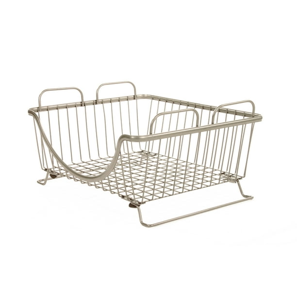 Spectrum Diversified Ashley Stackable Tray, Wire Basket With Raised